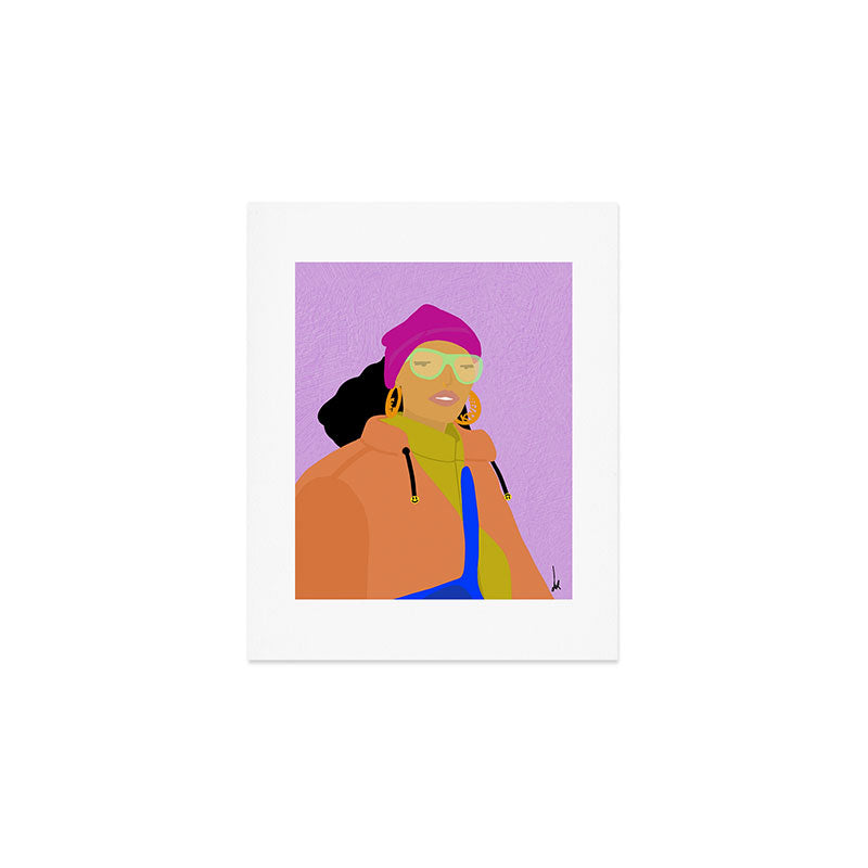 K. Thanks. Art Print Gallery Image 1