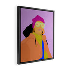 K. Thanks. Framed Canvas Print Gallery Image 2