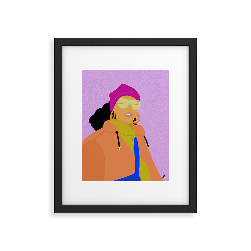 K. Thanks. Framed Art Print Gallery Image 4