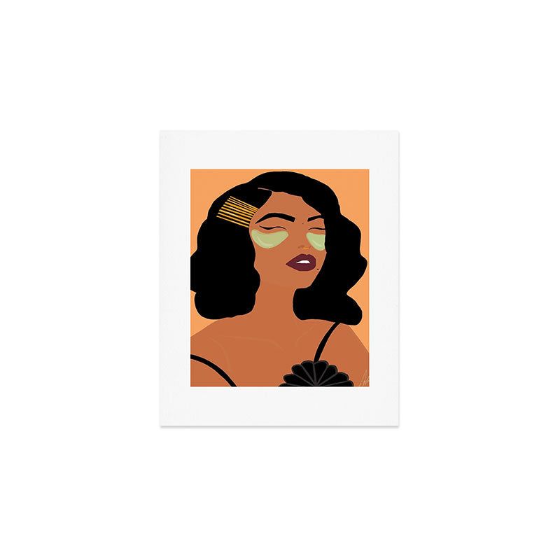 Mean Greens Art Print Gallery Image 1