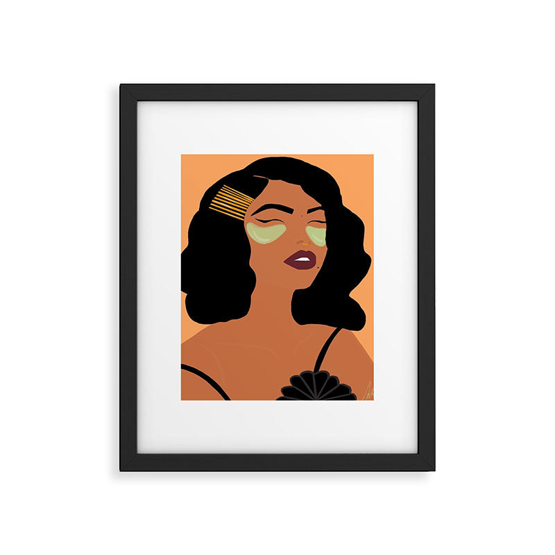 Mean Greens Framed Art Print Gallery Image 4
