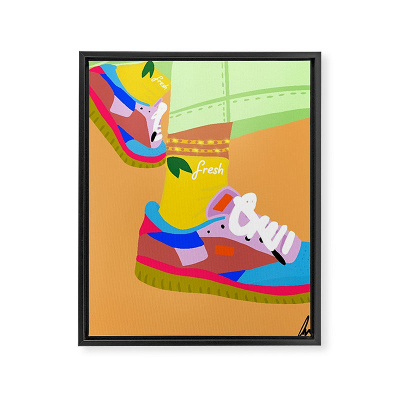 Strawberry Framed Canvas Print Gallery Image 6
