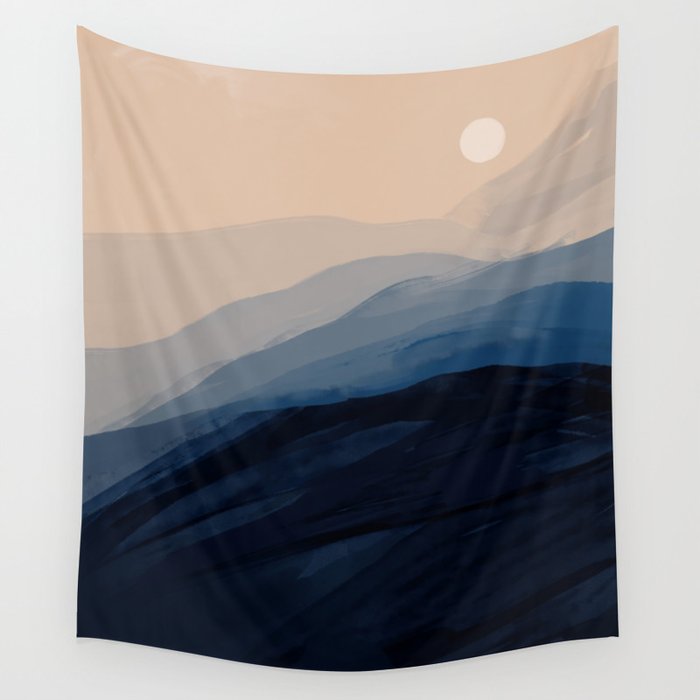 Moonlight View Wall Tapestry Gallery Image 4