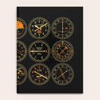 Aircraft Flight Instruments - Full Black Notebook Gallery Image 4