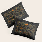 Aircraft Flight Instruments - Full Black Pillow Sham Gallery Image 3