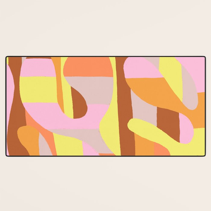 Golden Curve Desk Mat Gallery Image 3