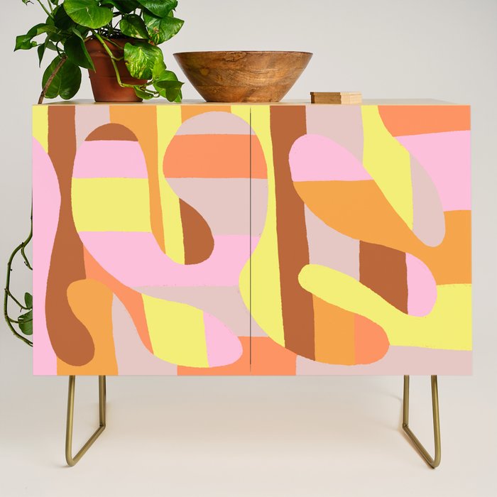 Golden Curve Credenza Gallery Image 1