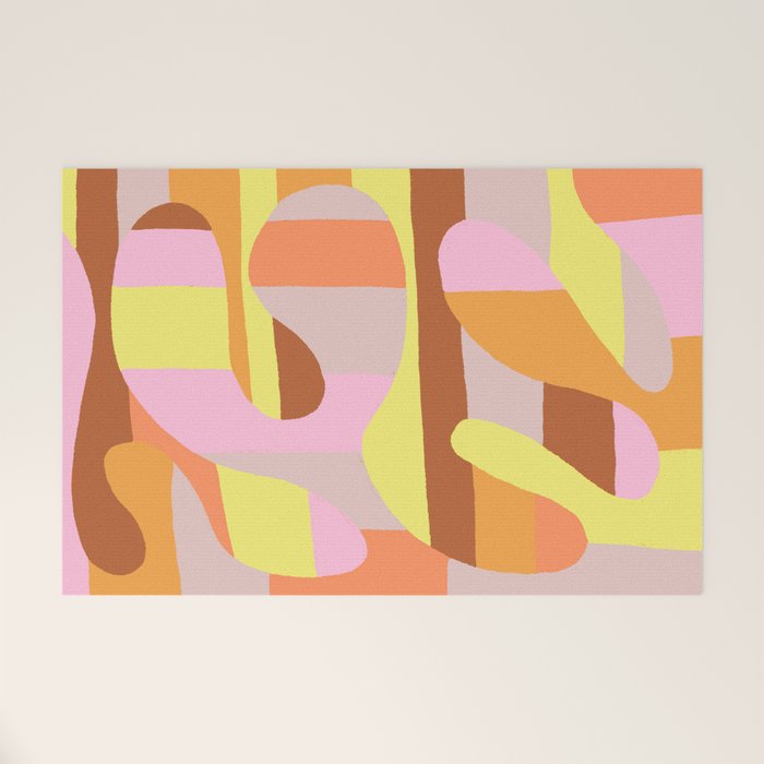 Golden Curve Welcome Mat Gallery Image 1