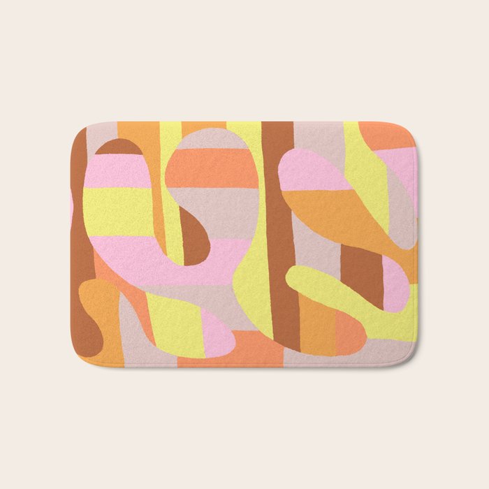 Golden Curve Bath Mat Gallery Image 1