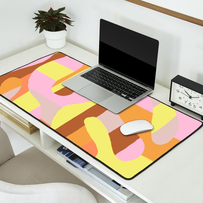 Golden Curve Desk Mat Gallery Image 2