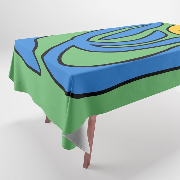 THE FLOWER OF JOY 02 Tablecloth Gallery Image 1