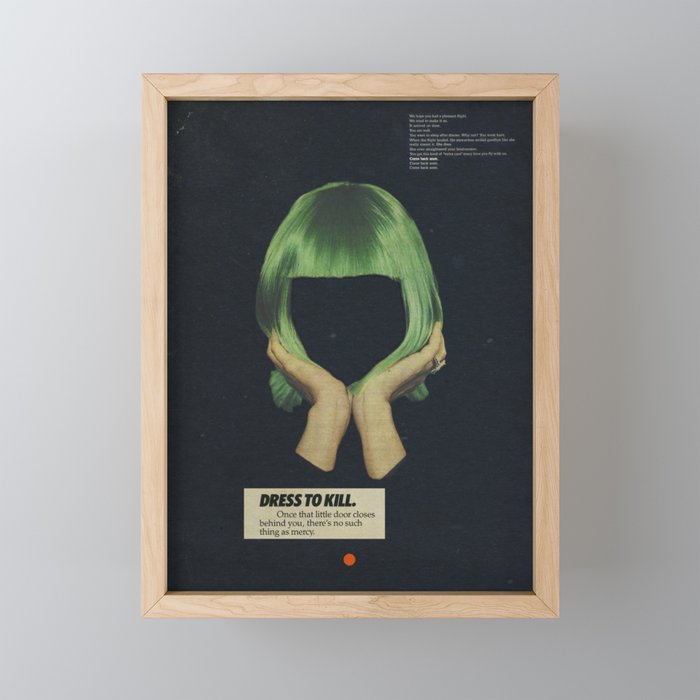 Dress To Kill Mini Art Print Gallery Image 1