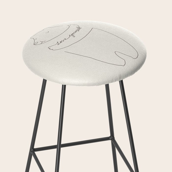 Love Yourself Bear Stool Gallery Image 2