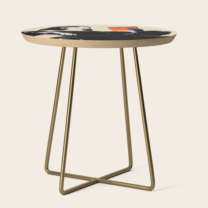 MIDNIGHT READING Side Table Gallery Image 1