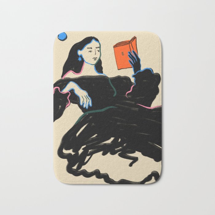 MIDNIGHT READING Bath Mat Gallery Image 1