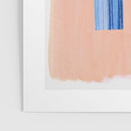 Vote Hand Lettering on Peach Watercolor Background Poster Gallery Image 3