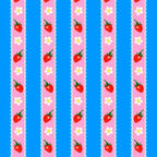 Strawberry Ribbons On Blue Coffee Mug Gallery Image 2