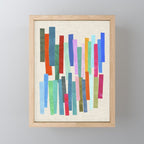 Prism Shards Mini Art Print Gallery Image 1