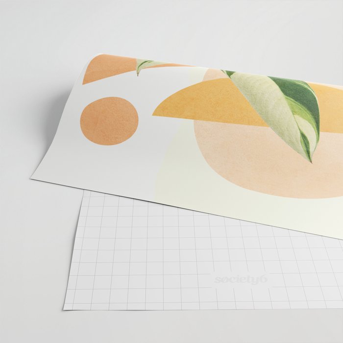 Summer Banana Leaves Wrapping Paper Gallery Image 2
