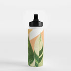 Summer Banana Leaves Water Bottle Gallery Image 2
