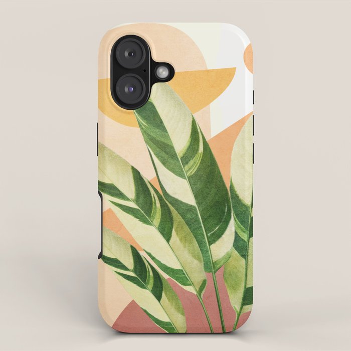 Summer Banana Leaves iPhone Case Gallery Image 1