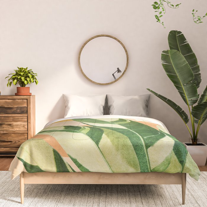Summer Banana Leaves Comforter Gallery Image 3