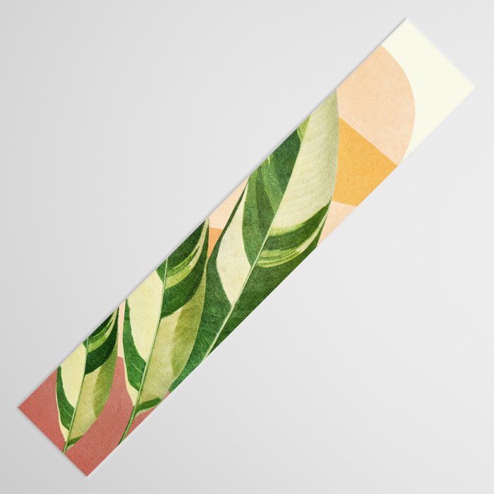 Summer Banana Leaves Table Runner Gallery Image 3