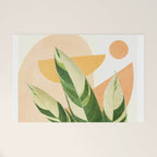 Summer Banana Leaves Welcome Mat Gallery Image 1