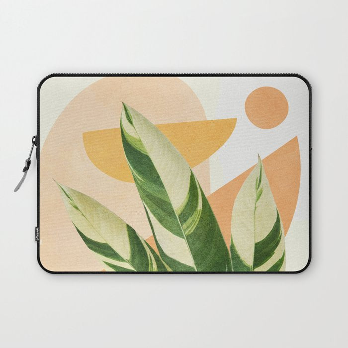 Summer Banana Leaves Laptop Sleeve Gallery Image 1
