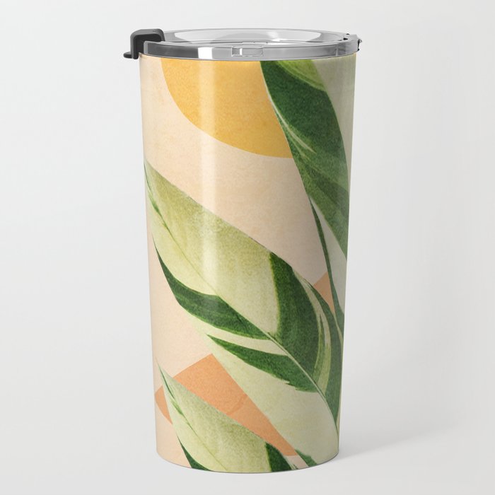 Summer Banana Leaves Travel Mug Gallery Image 3