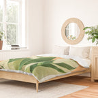 Summer Banana Leaves Duvet Cover Gallery Image 2