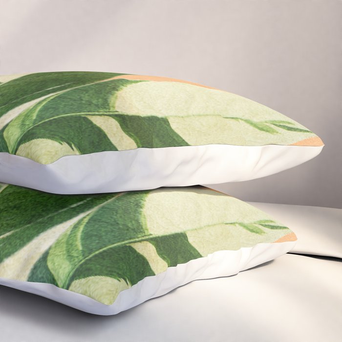 Summer Banana Leaves Pillow Sham Gallery Image 3