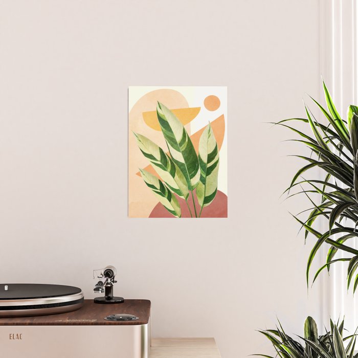 Summer Banana Leaves Poster Gallery Image 2