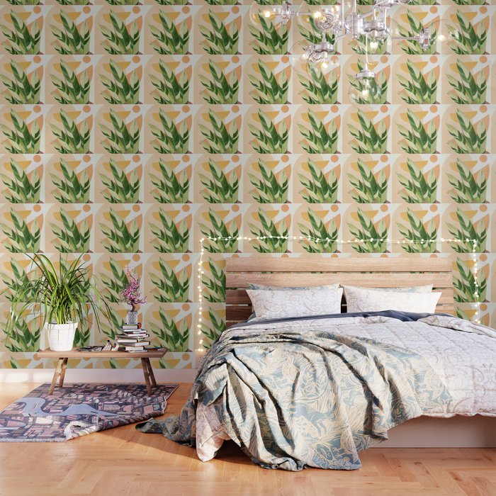 Summer Banana Leaves Wallpaper Gallery Image 1