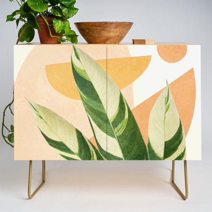 Summer Banana Leaves Credenza Gallery Image 1