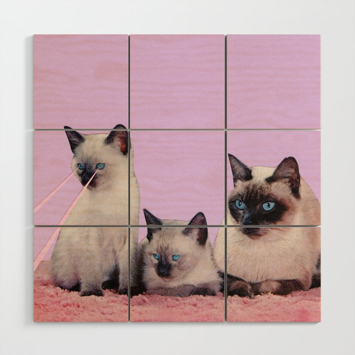 Distracted Wood Wall Art Gallery Image 1