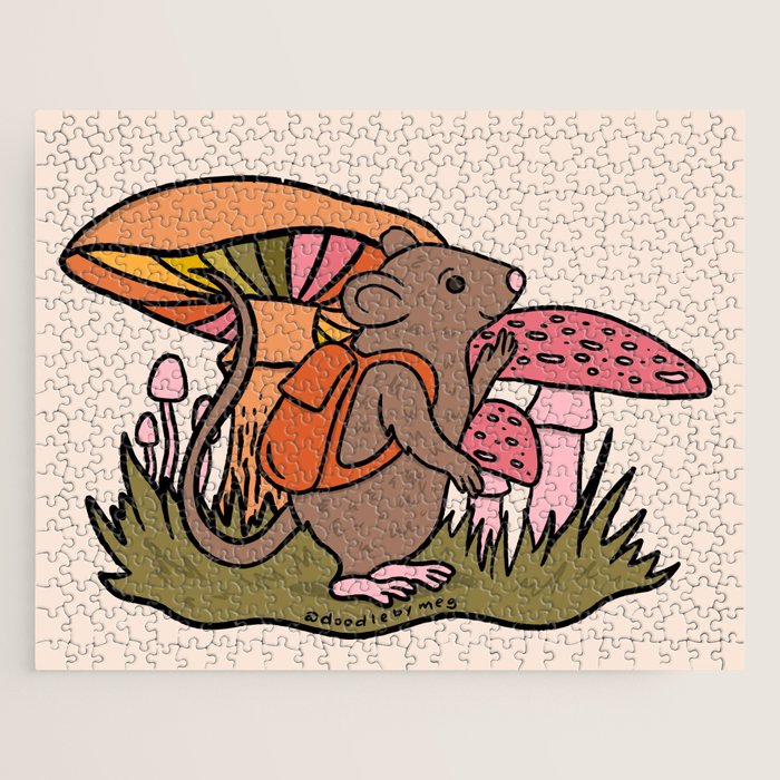 Rat With a Backpack Jigsaw Puzzle Gallery Image 1