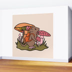 Rat With a Backpack Wall Mural Gallery Image 2