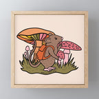 Rat With a Backpack Mini Art Print Gallery Image 1