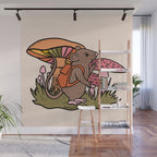 Rat With a Backpack Wall Mural Gallery Image 1