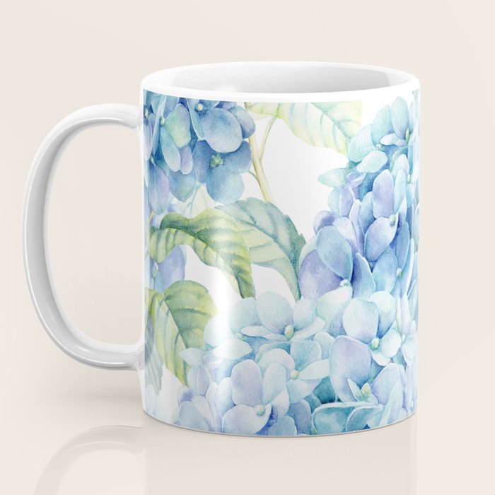 Blue Hydrangea Coffee Mug Gallery Image 3
