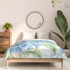 Blue Hydrangea Comforter Gallery Image 3