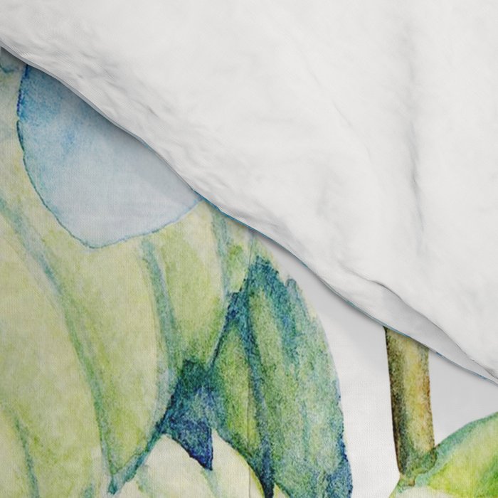 Blue Hydrangea Comforter Gallery Image 4