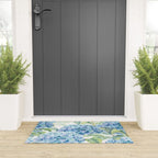 Blue Hydrangea Welcome Mat Gallery Image 3