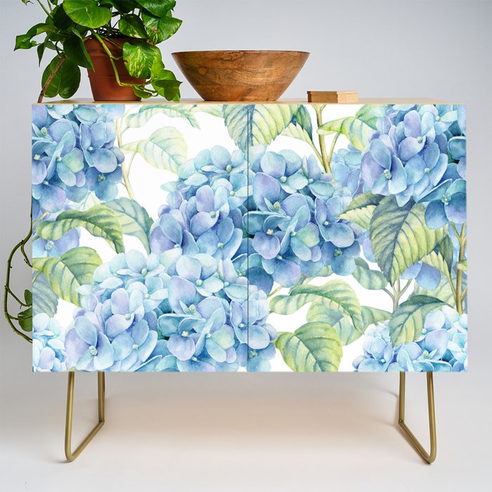 Blue Hydrangea Credenza Gallery Image 1