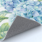 Blue Hydrangea Rug Gallery Image 4