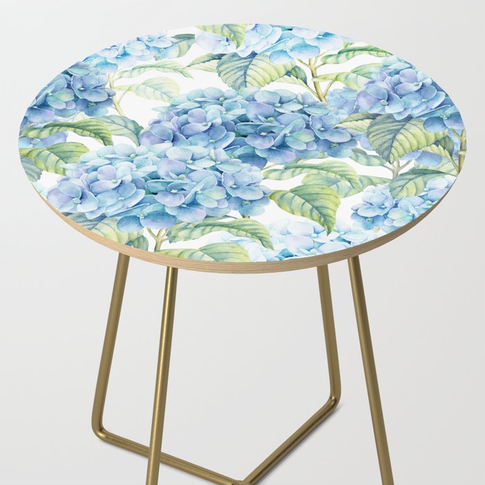 Blue Hydrangea Side Table Gallery Image 2