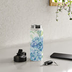 Blue Hydrangea Water Bottle Gallery Image 4