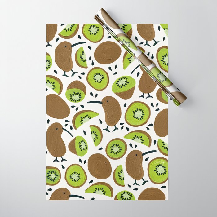 Kiwis & Kiwis Wrapping Paper Gallery Image 1