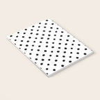 Hand Drawn Polka Dots â Black and White Ink Art Notebook Gallery Image 3